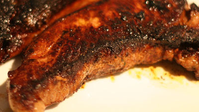 Cajun NY strip