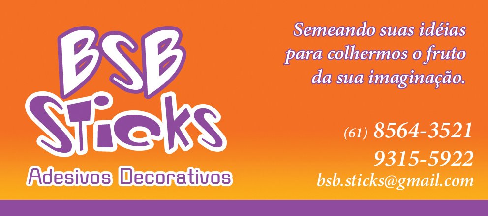 BSB STICKS  Adesivos Decorativos