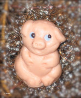 En søt liten gris til adventskalenderen