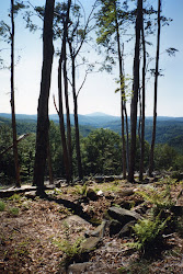 Distant Ascutney Mountain, the Navel of New England