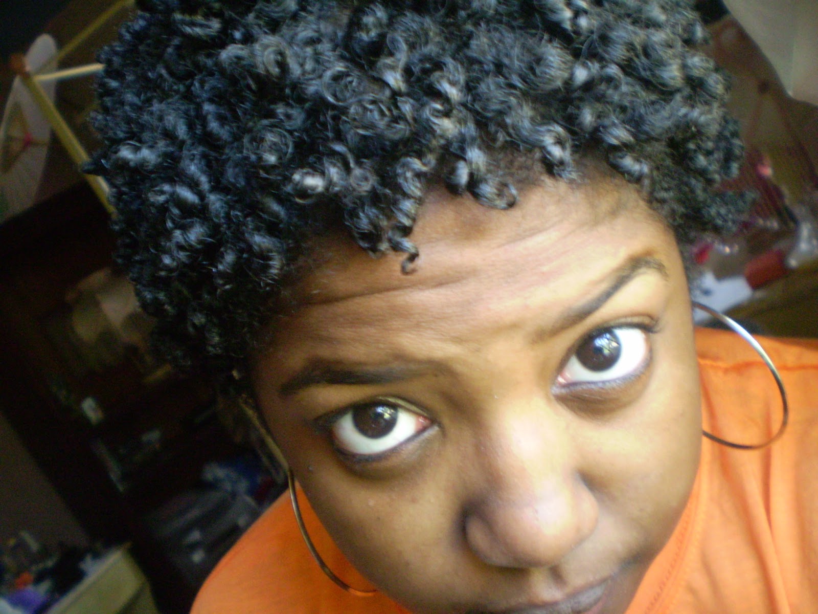 twist out w/ Eco styler clear gel The Afro Chronicles