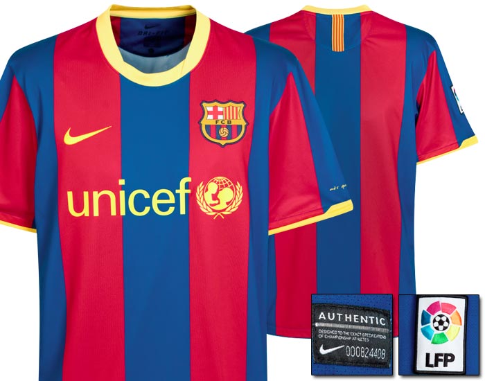 barcelona 2011 kit. The new Barcelona home kit
