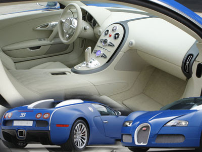 2009 Bugatti Veyron Bleu Centenary Sports Car