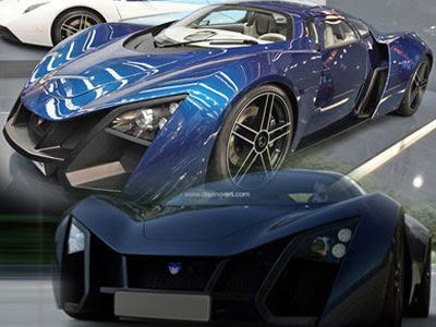 sports cars Marussia B2 35liter V6 Engine the Supercar Russian first