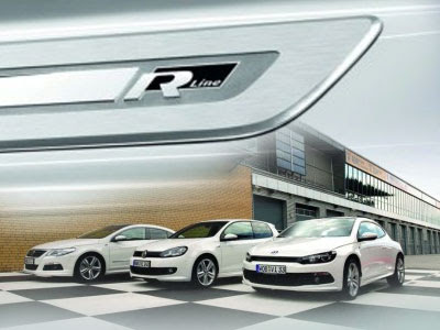 The RLine package is available with all Volkswagen Passat CC engines