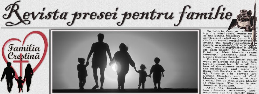 Revista presei pentru familie