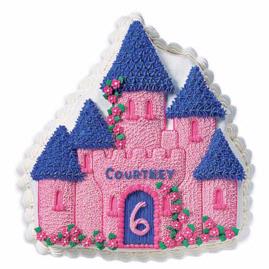 [Wilton+castle+flat+cake]