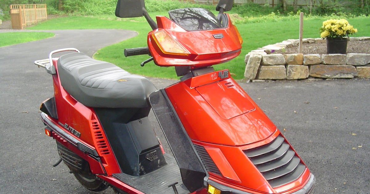 The View From Over The Handlebars My 1986 Honda Elite 150 Deluxe/CH150