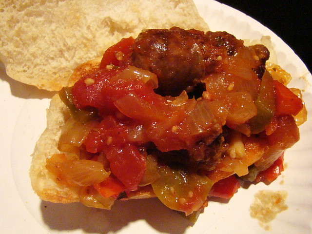 Stewed Sausages