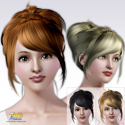 Donate Hair on My Sims 3 Blog Another Donation Hair Added At Peggy Zone