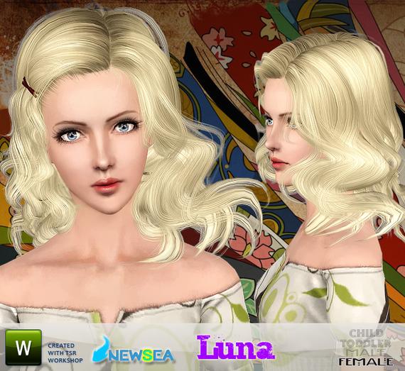 Newsea Jelly Dance Female Hairstyle. Download at The Sims Resource Newsea Jelly Dance Female Hairstyle. Download at The Sims Resource