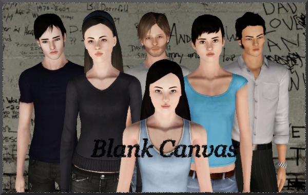 My Sims 3 Blog Hair Colors Sims And Undershirts By Moryrie