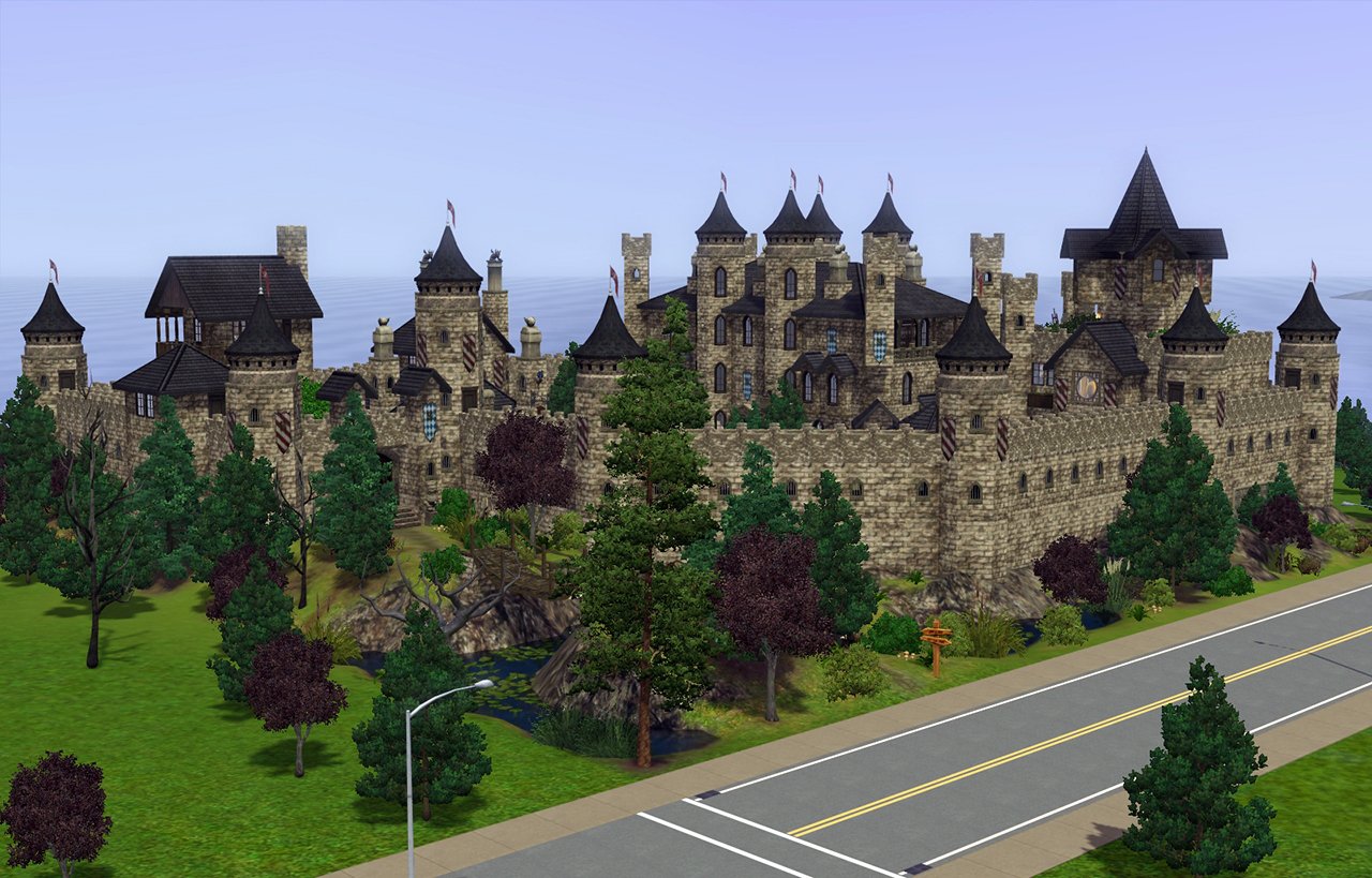 Castle In Swamp