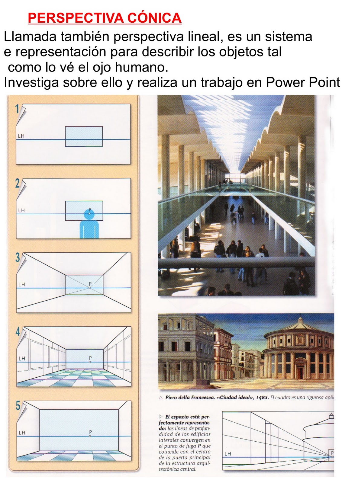 Dibujo Lourdes: PERSPECTIVA
