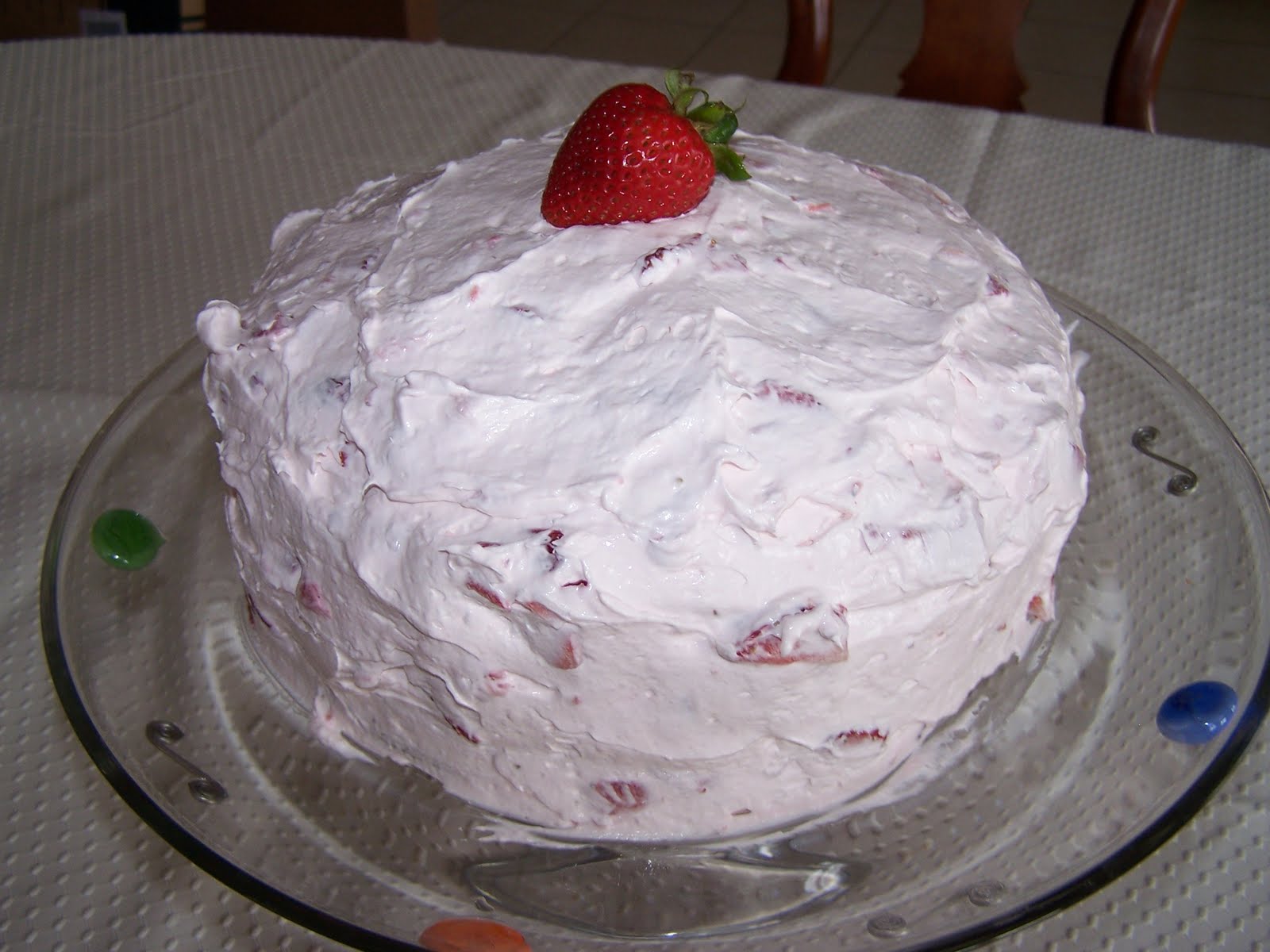 Yarni Gras! Val's Fresh Strawberry Cake
