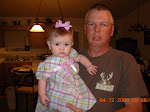 LEAH AND HER DADDY BEFORE WE LEFT FOR CHURCH