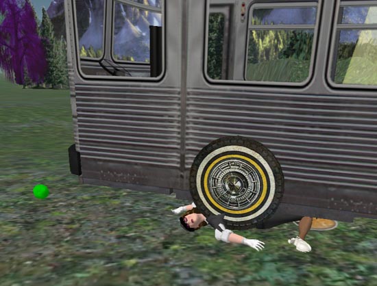 lot more of people falling fat person falling. lot more of people falling