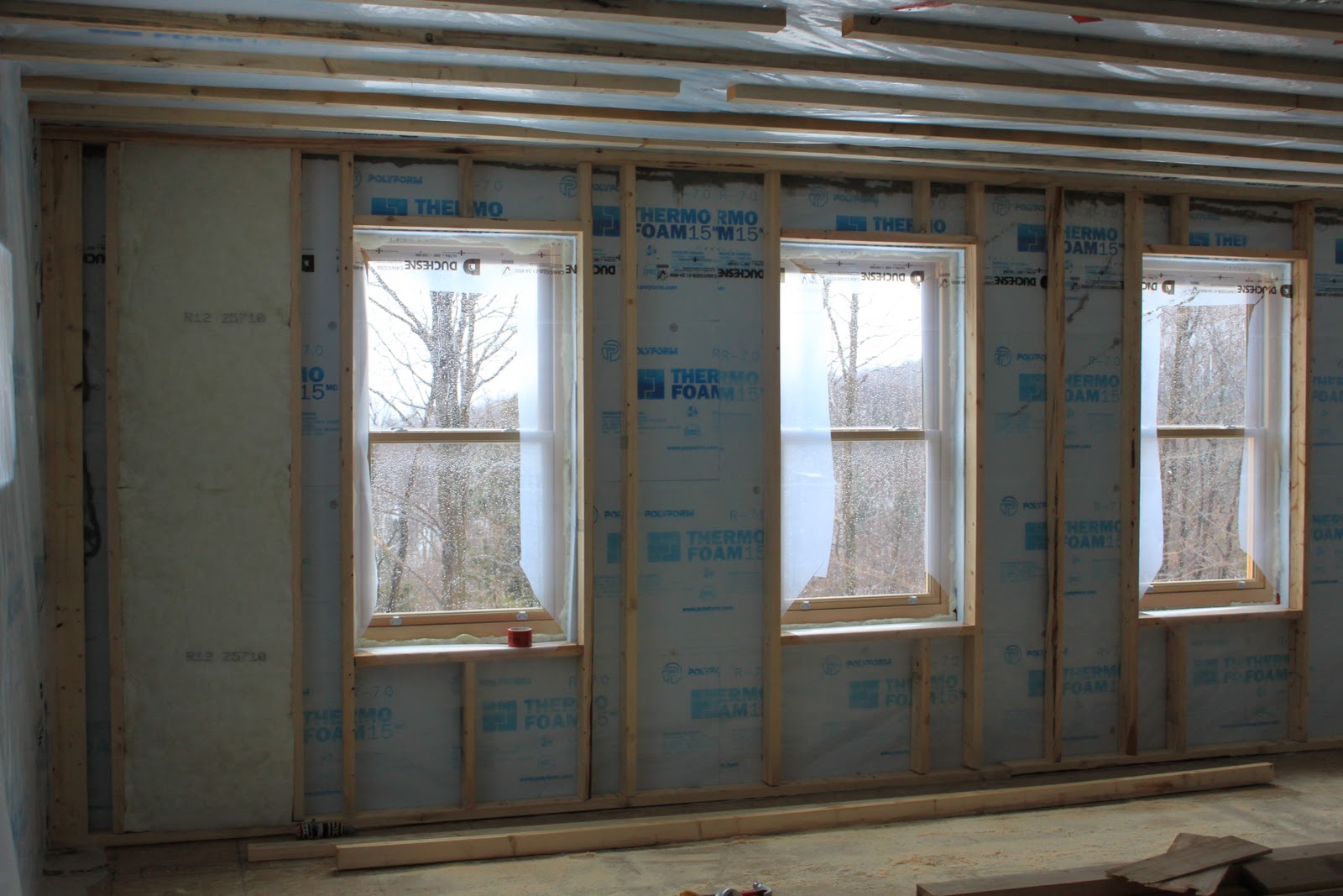 Our Sutton Life The super insulated house How it's done and why.