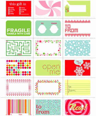 Matha Stewart Gift Tags