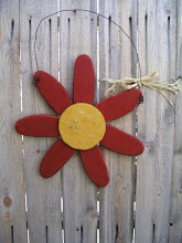 Barn Red Daisy