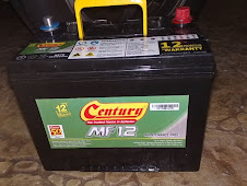 Bateri Kereta CENTURY MF12 (Maintenance Free) baru for SALE!