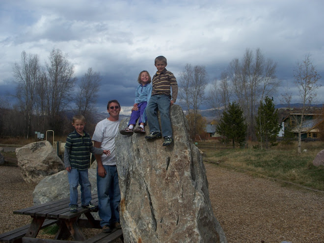 Trevor and the Kids at the park