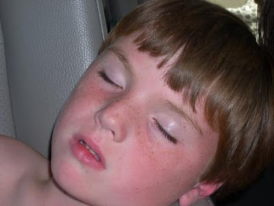 Santa Snoozin'