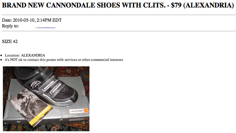 BRAND+NEW+CANNONDALE+SHOES+WITH+CLITS..j