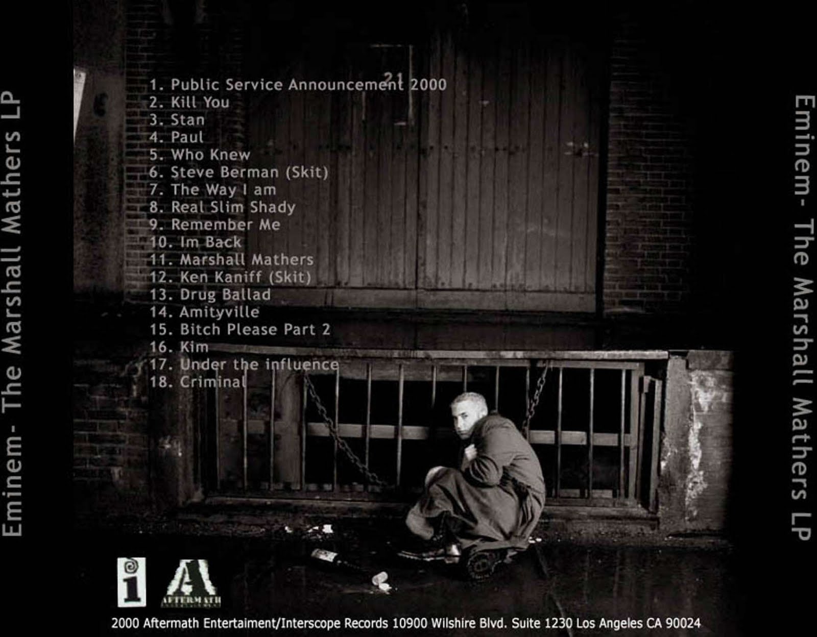 Todo Para los 13's: Eminem - Slim Shady LP1600 x 1248