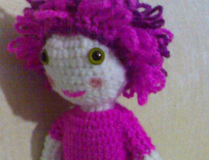 Şule ve Amigurumileri Amigurumi Pembe Şeker Bebek