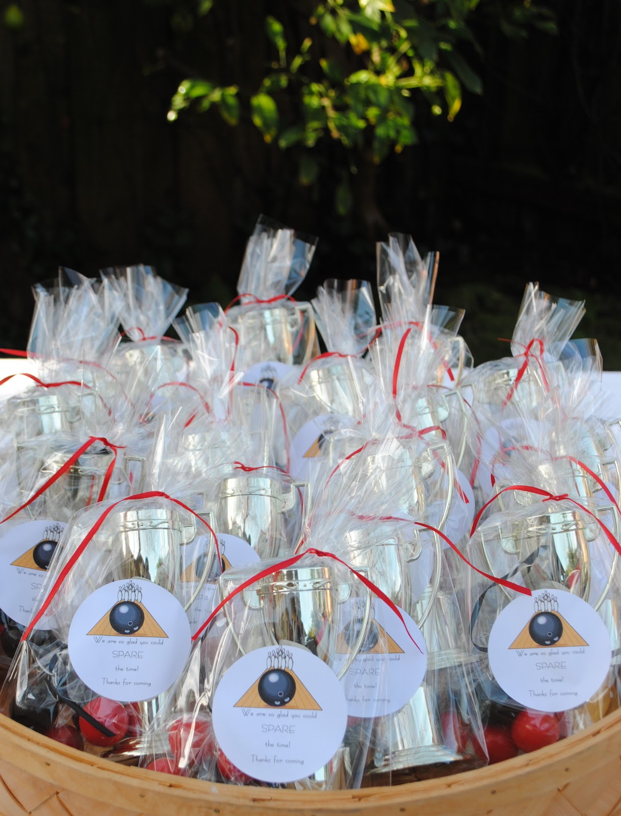 Jac o' lyn Murphy Striking up Bowling Party Favors