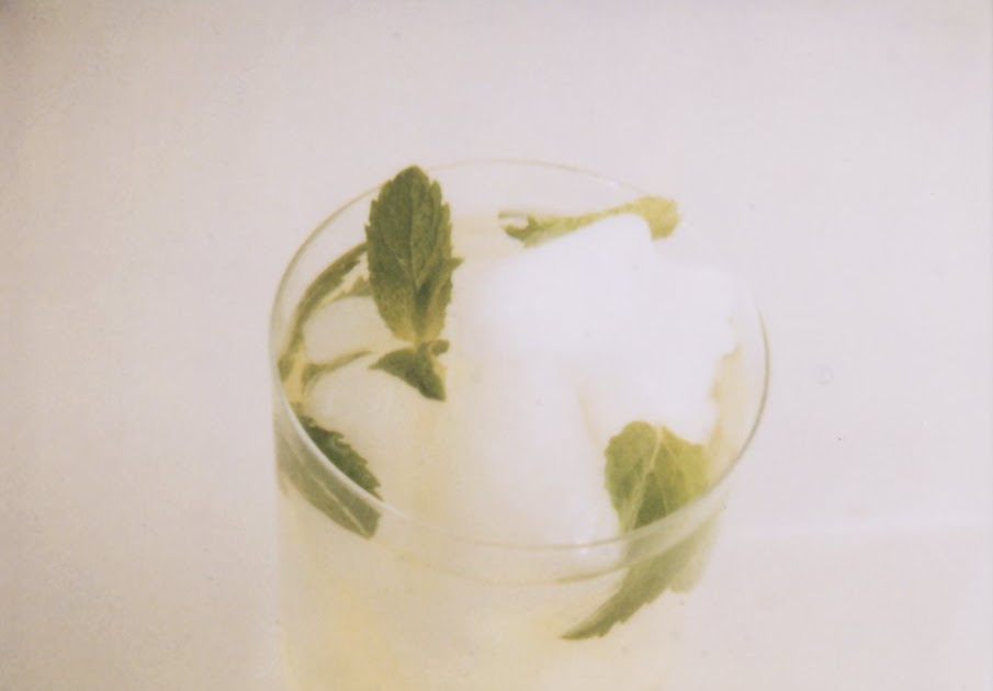 a foodie Chamomile Mint Iced Tea