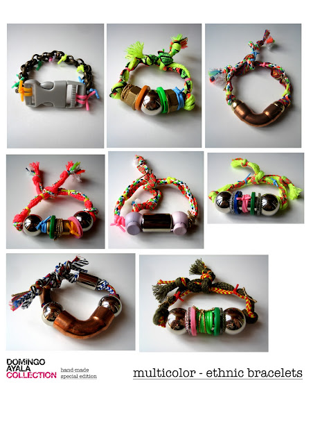 MULTICOLORE ETHNIC BRACELETS Domingo Ayala Handmade