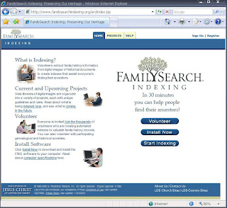 FamilySearch Indexing