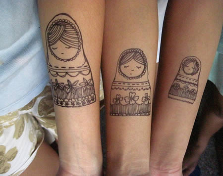 Matching Tattoos on 12 Craziest Matching Tattoos Cool Pictures