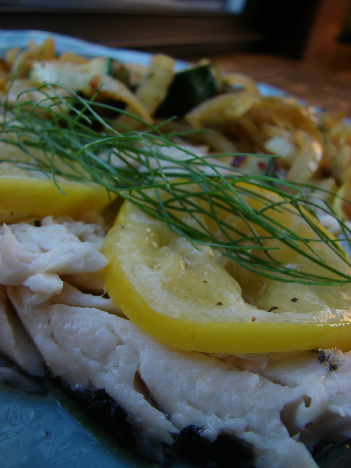 iron stef Rainbow Trout stuffed with fennel