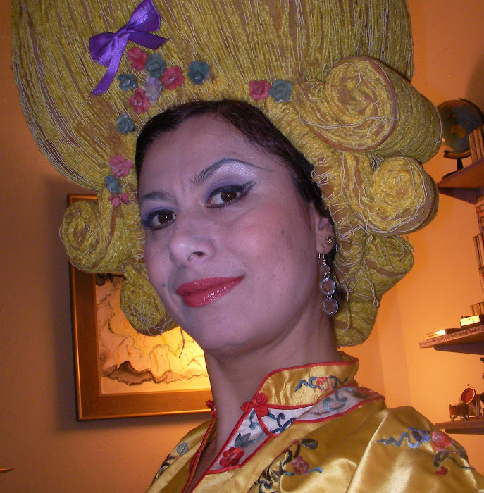 Sombrero Mozartiano amarillo Amadeus