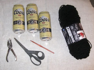 BEER CAN CROCHETED HAT PATTERN - Free Patterns