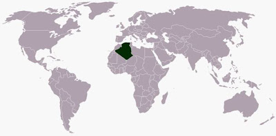 All Information About World Algeria Map And Information About