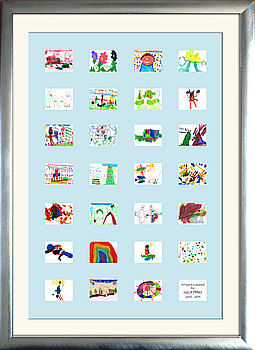 Framed Kids Art