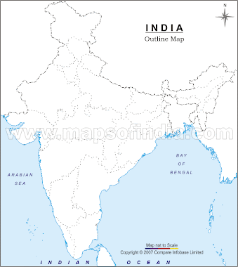 India+map+with+states+name