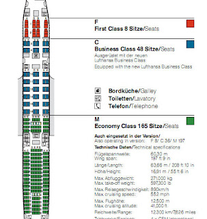 Lufthansa Flight 403 Seating Chart