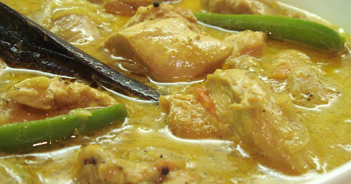 Chicken With Roasted Coriander In A Coconut Curry Sauce