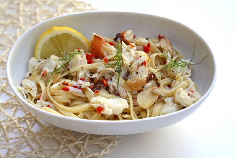 Linguine With Crab
