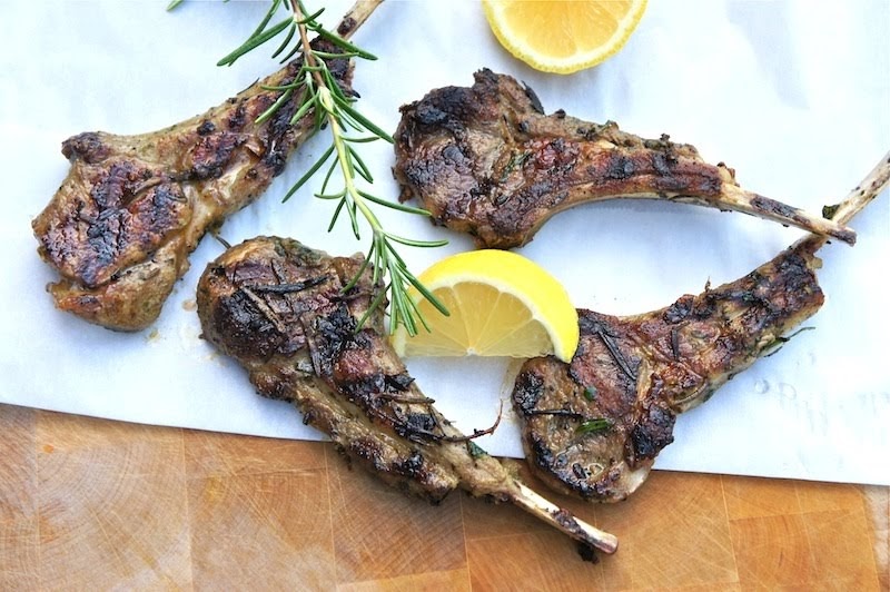 Aromatic Grilled Lamb Chops