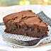 Fallen Chocolate Soufflé Cake