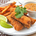 Fish Fingers With Fresh Mango Chutney