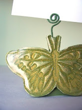 Butterfly Placecard Holders on Martha Stewart