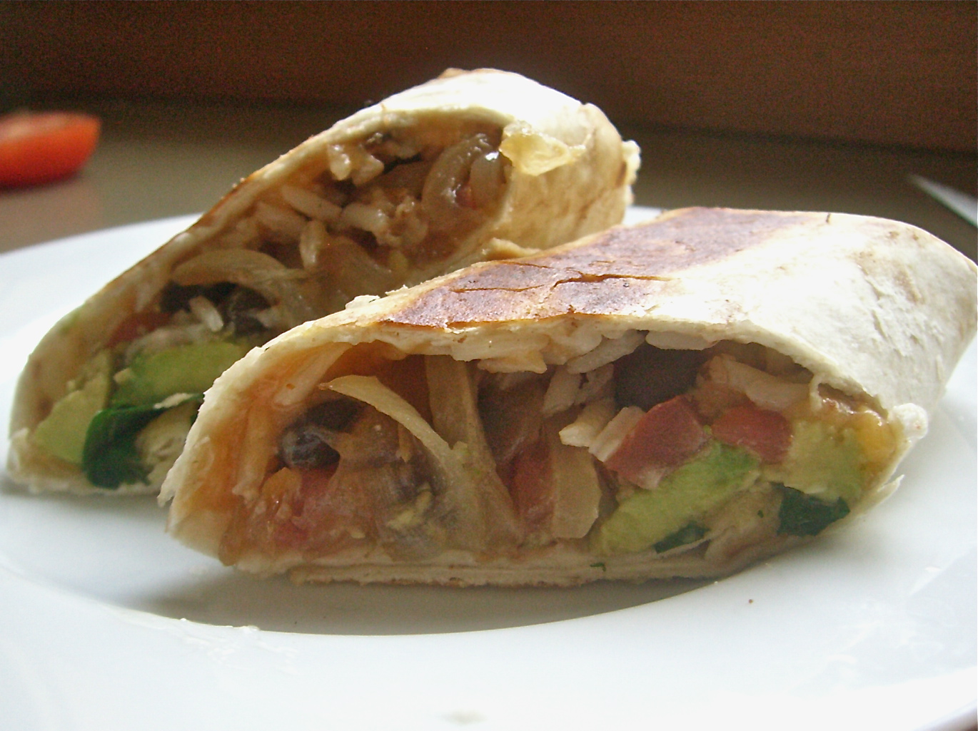 Grilled Vegetarian Burritos! Lauren's Latest