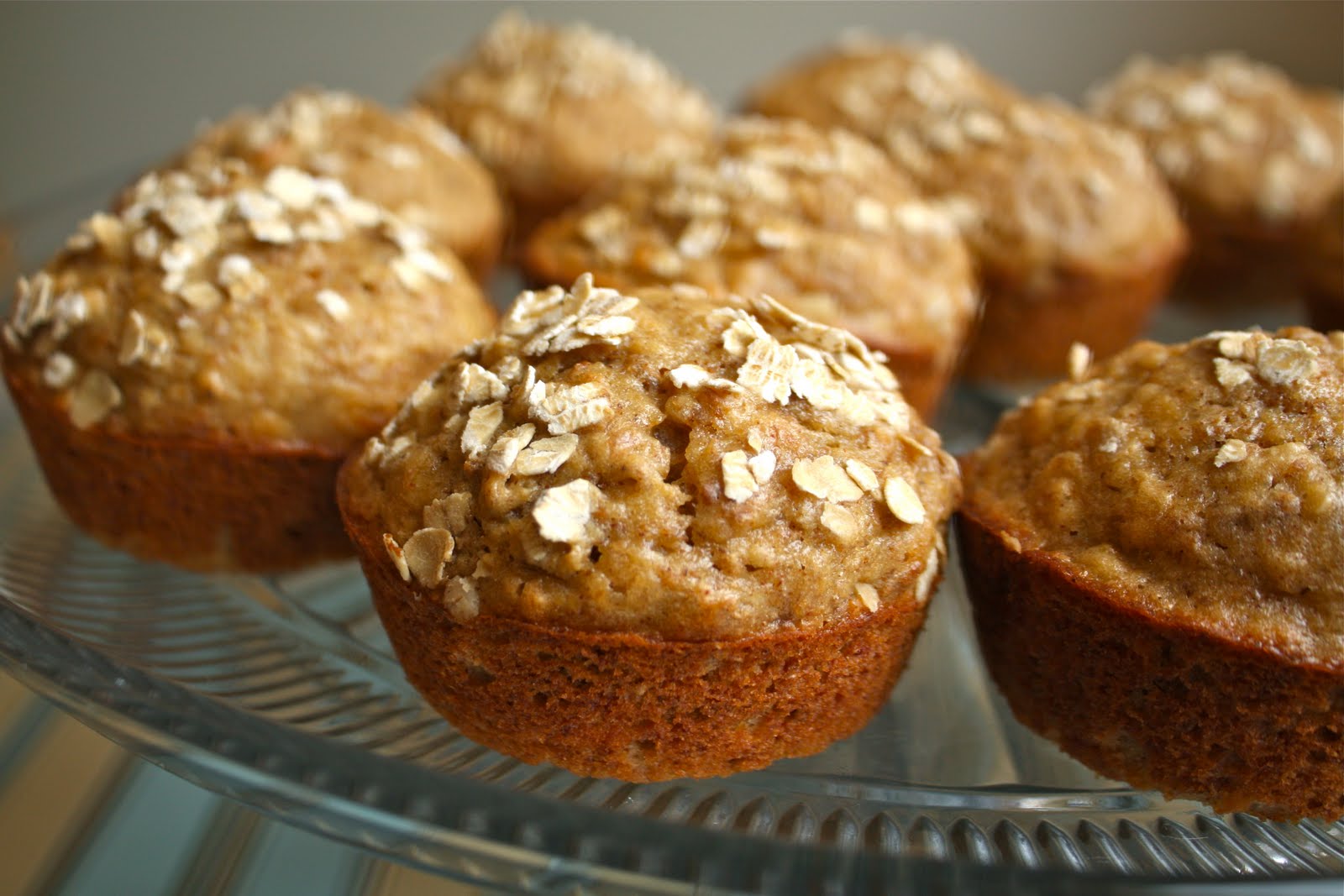 Banana Bran Muffins with Oats Lauren's Latest